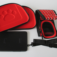 Multi-color EVA pet carrier set, foldable shell separated