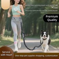 Running Waist Belt with Leash