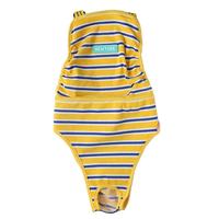 Adjustable Dog Diapers for Large Dogs – Breathable Cotton Striped Dog Pants
