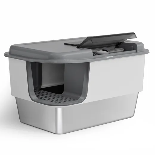 Corridor-Style Cat Litter Box