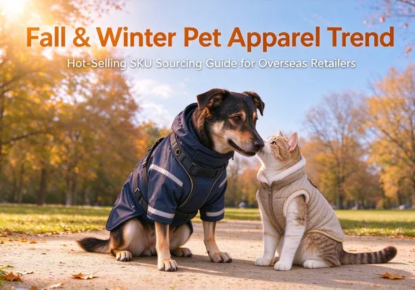 Fall & Winter Pet Apparel Trend: Hot-Selling SKU Sourcing Guide for Overseas Retailers