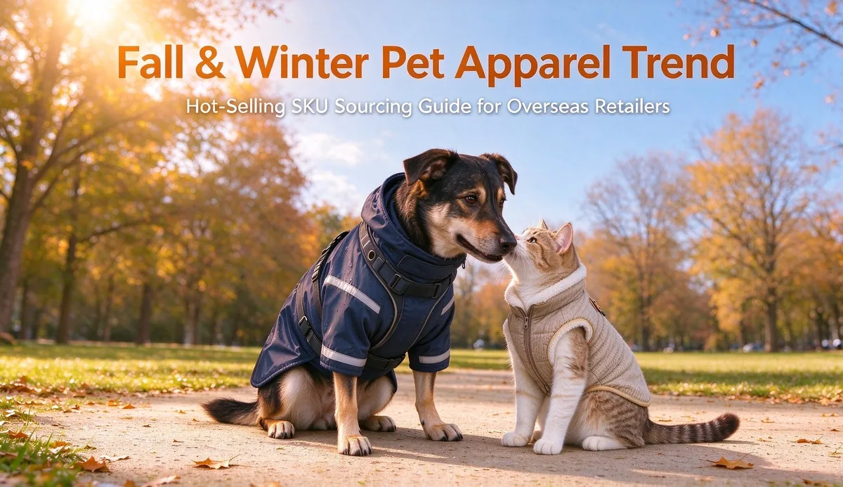 Fall & Winter Pet Apparel Trend: Hot-Selling SKU Sourcing Guide for Overseas Retailers