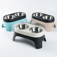 Elevated Stainless Steel Dog Bowl – Practical Feeding for Everyday Comfort