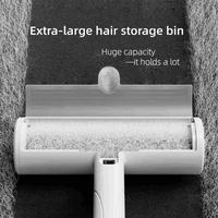 Extra-large hair storage compartment