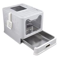 Stainless Steel Cat Litter Box – Durable, Easy to Clean & Odor Resistant