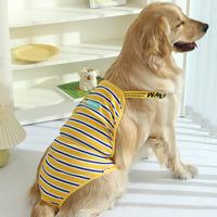 Striped-pattern physiological pants for dogs
