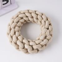 Ring-shaped dog toy