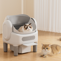 12L large capacity poop container, suitable for multi-cat households