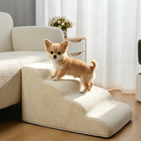 Foam Pet Stairs for Cats & Dogs – Removable Washable Cover, 3-Step, 4-Step & 5-Step Options