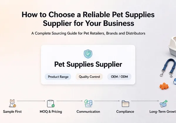 How to Choose a Reliable Pet Supplies Supplier for Your Business