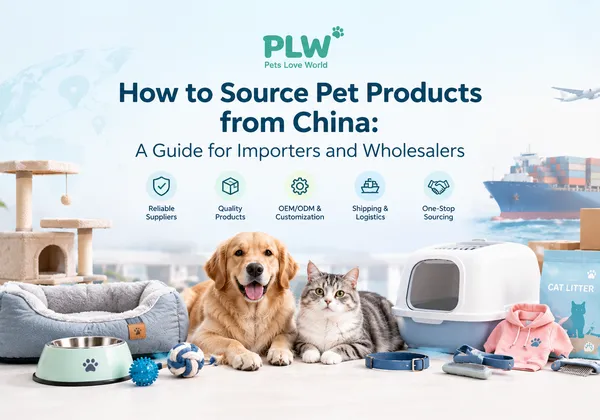 How to Source Pet Products from China: A Guide for Importers and Wholesalers