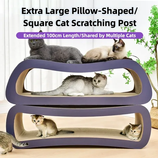 Extra Large Multi-Cat Scratcher Bed