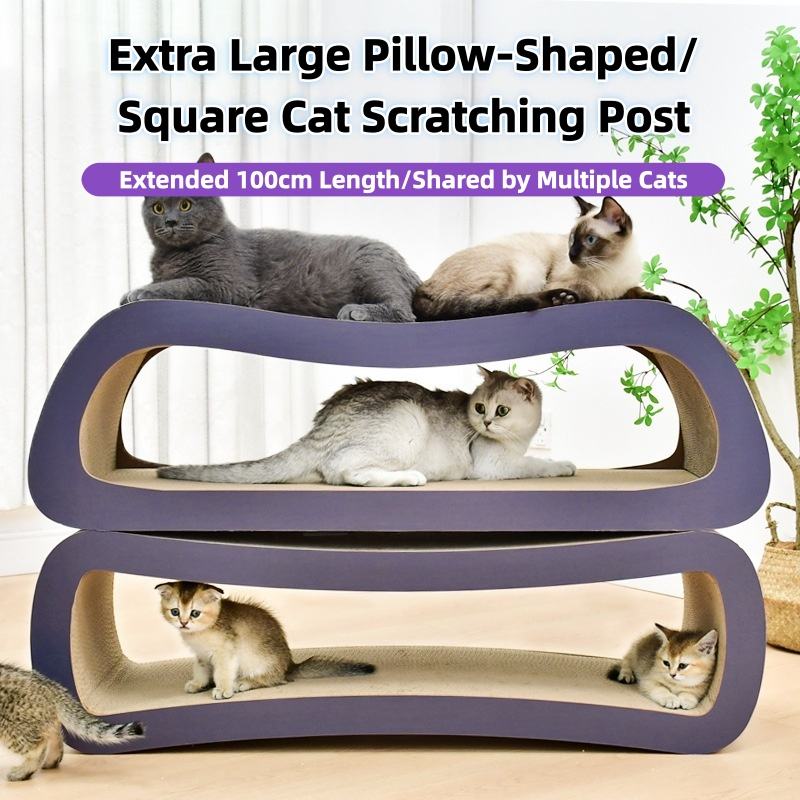 Extra Large Multi-Cat Scratcher Bed