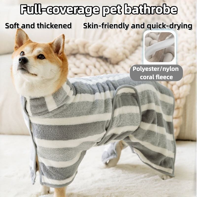 Full Wrap Pet Drying Bathrobe