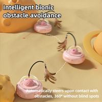 Automatic cat toy with intelligent bionic obstacle avoidance function
