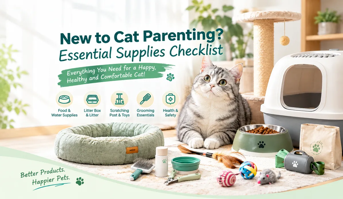 New to Cat Parenting? The Essential Cat Supplies Checklist for Beginners