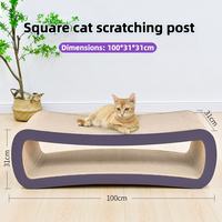 Available in two styles—pillow-shaped or square—these 100cm-tall scratching posts are perfect for scratching and resting, making them ideal for multi-cat households.