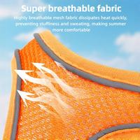 Super breathable mesh fabric pet harness, heat dissipation design