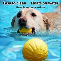Floating dog ball water retrieval toy pool beach easy to clean