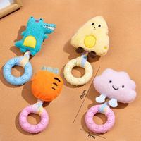 4 styles dog chew ring toy, crocodile cheese carrot cloud wholesale