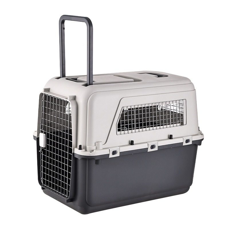 Heavy Duty Plastic Pet Aviation Kennel