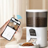 1080P HD camera night vision smart pet feeder 160 degree wide angle