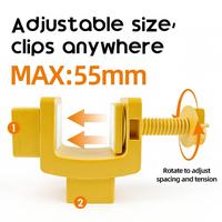 Table Clamp Dog Fetch Toy — adjustable table clamp dog toy max 55mm thickness