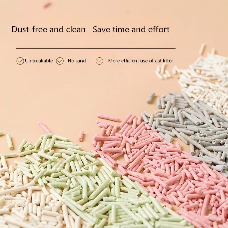 Low Tracking Particles tofu cat litter Low Dust natural Formula Flushable