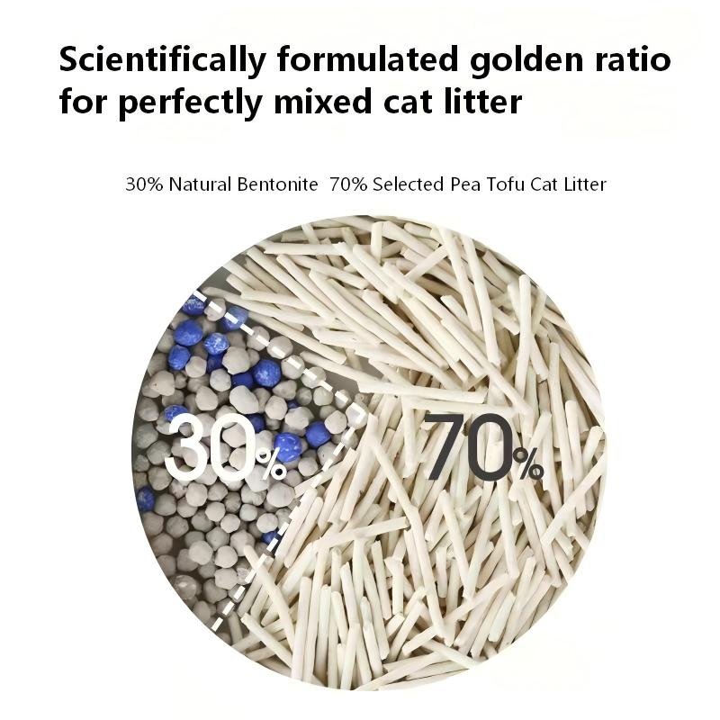 Bentonite mix cat litter Ultra Clumping highly absorbent minimal dust