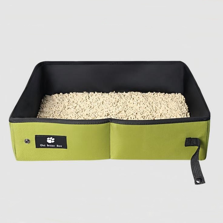 Portable cat litter box outdoor cat litter box foldable cat litter box