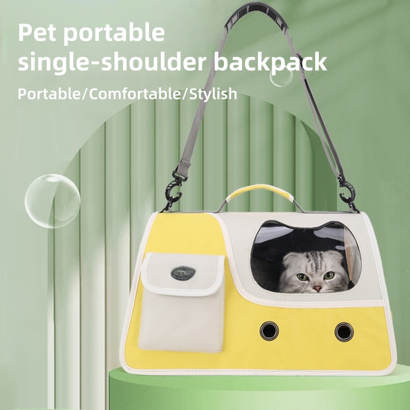 Single-shoulder Collapsible Pet Carriers,Traveler Pet Carriers