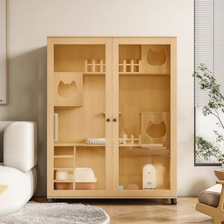 Custom cat cages,Home cat cabinets, wooden cat houses,Indoor cat houses